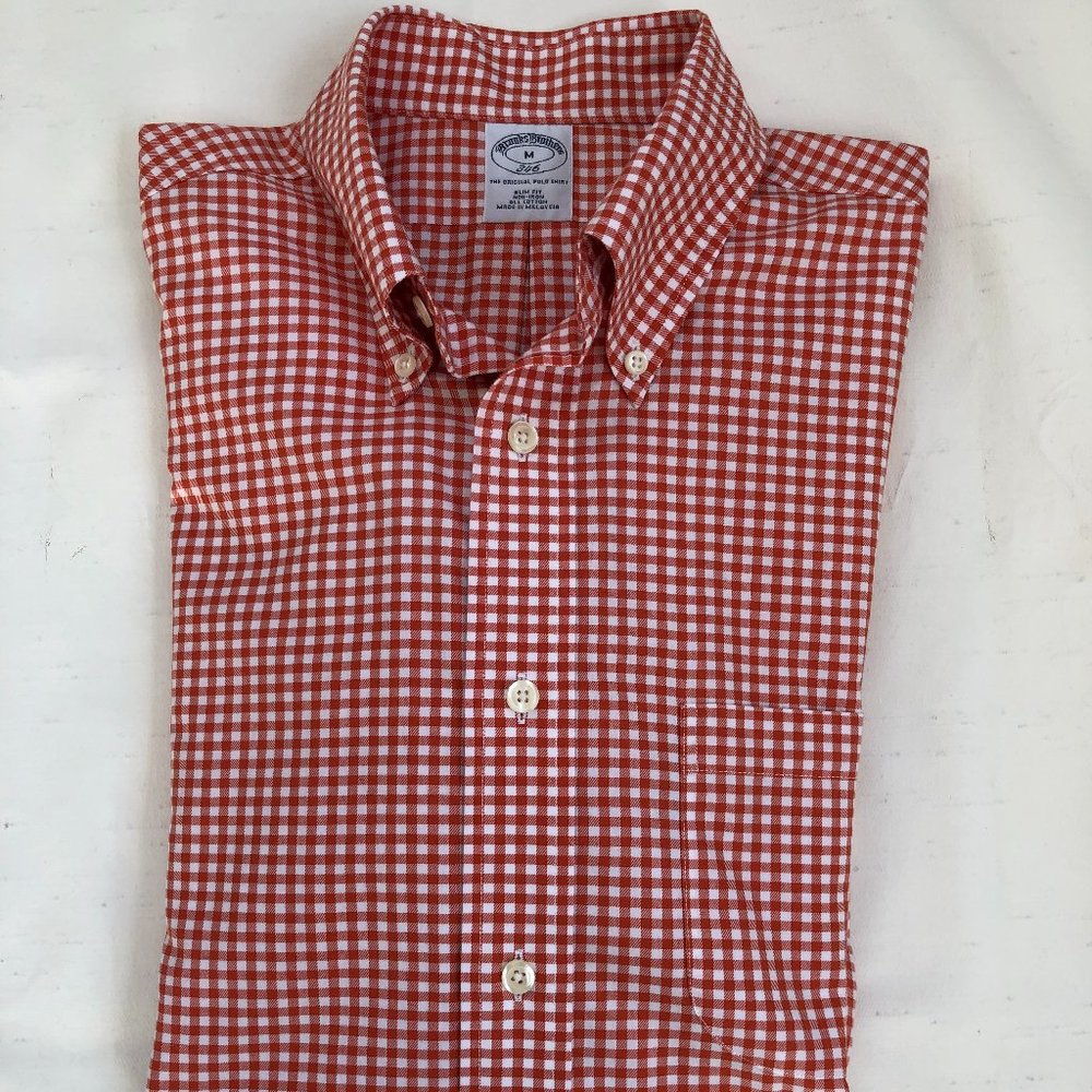 Brooks Brothers non iron slim fit size M